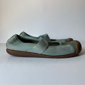 Keen Mary Jane Flats, Light Blue